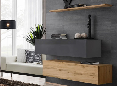 Modern Set Sideboard Einrichtung Design Wohnwand Wohnzimmer Luxus Garnitur 3tlg
